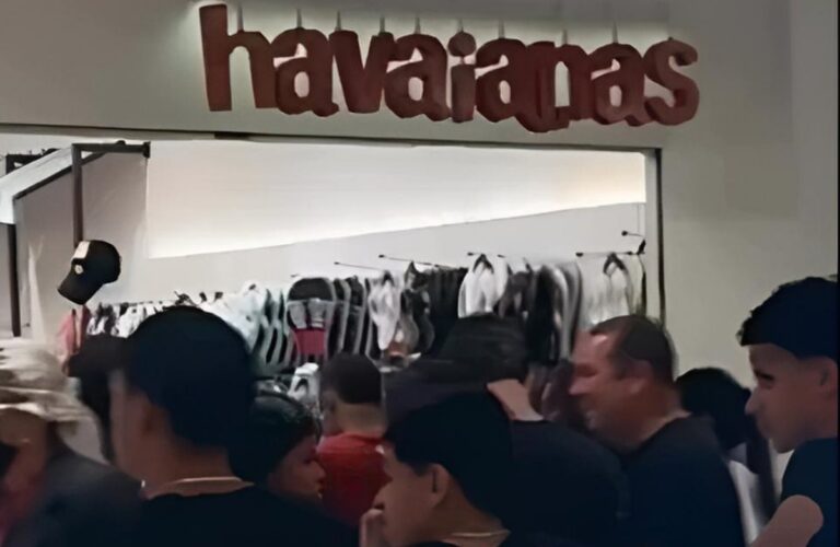 Após “boicote” bolsonarista, clientes lotam lojas Havaianas; assista!