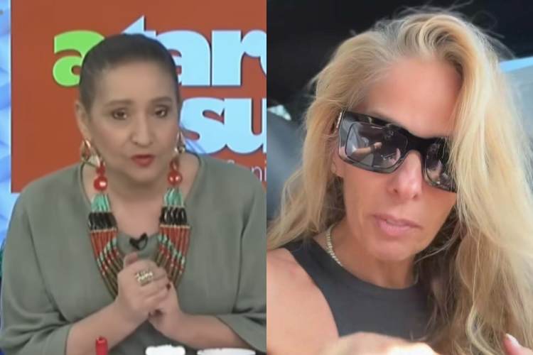 Sonia Abrão e Adriane Galisteu Sonia Abrão e Adriane Galisteu