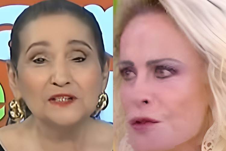  Sonia Abrão e Ana Maria Braga (Reprodução: RedeTV/TV Globo)