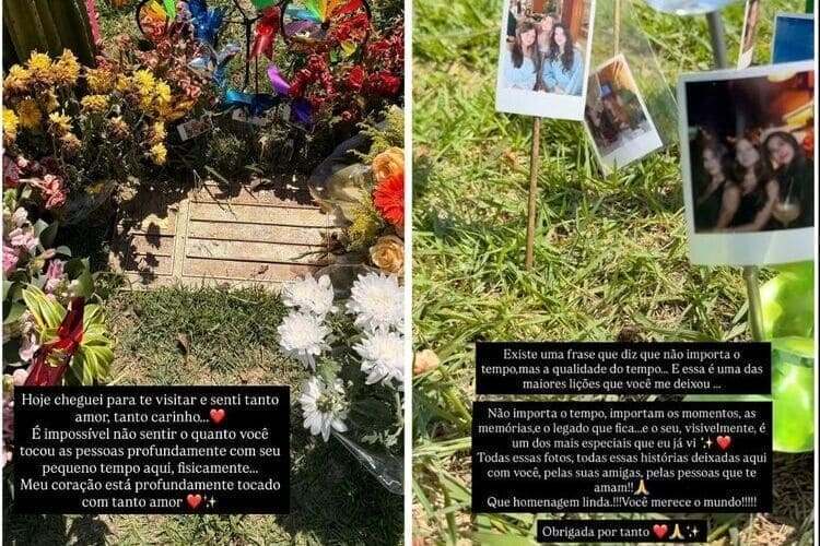 Stories da Schynaider falando sobre Anne (Fonte: Instagram)