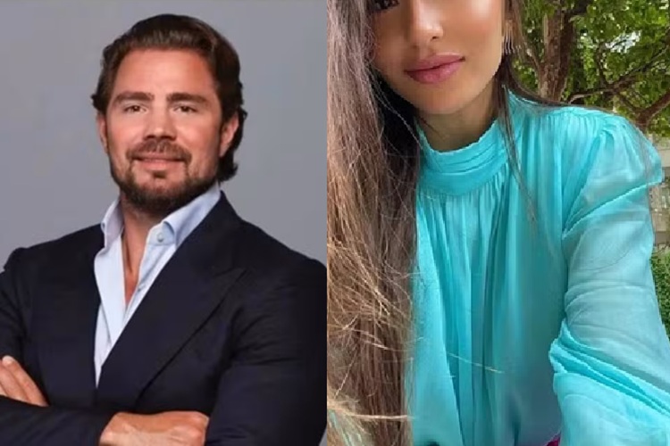 Daniel Vorcaro e Karolina Trainotti Daniel Vorcaro e Karolina Trainotti (Foto: Reprodução)