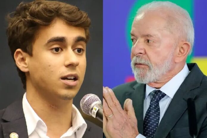 Nikolas Ferreira e Lula (Foto: Montagem/Agência Brasil)