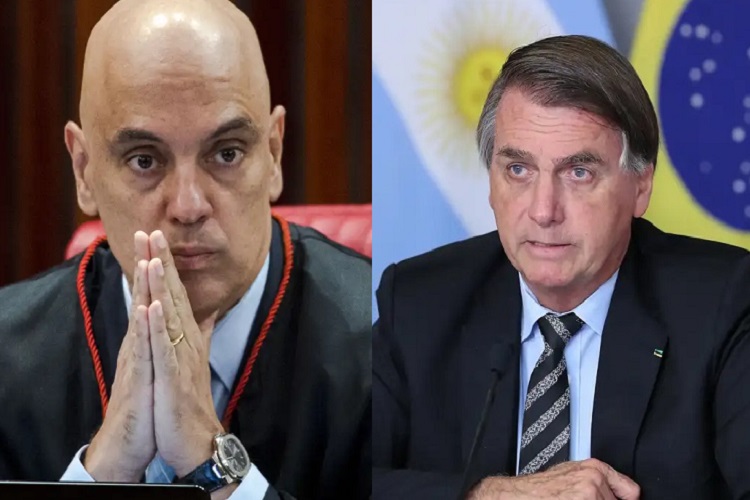 Alexandre de Moraes e Jair Bolsonaro (Foto: Montagem/Agência Brasil) Alexandre de Moraes e Jair Bolsonaro (Foto: Montagem/Agência Brasil)