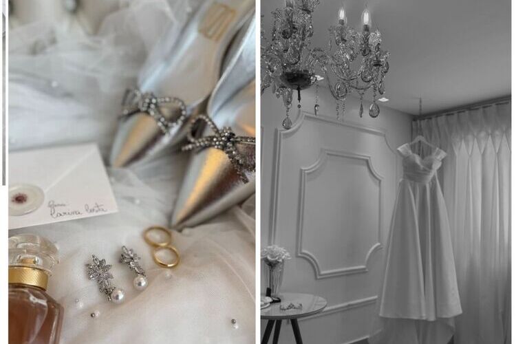 Vestido e acessórios de Carina Costa (Fonte: Instagram)