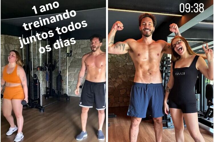 Viih Tube e Eliezer no antes e depois Viih Tube e Eliezer no antes e depois