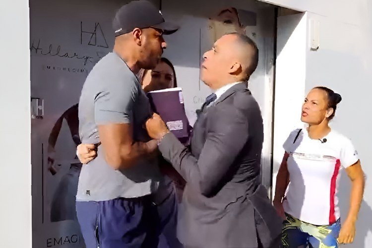 Ben Mendes sai no soco com empresário durante gravação da Ronda do Consumidor