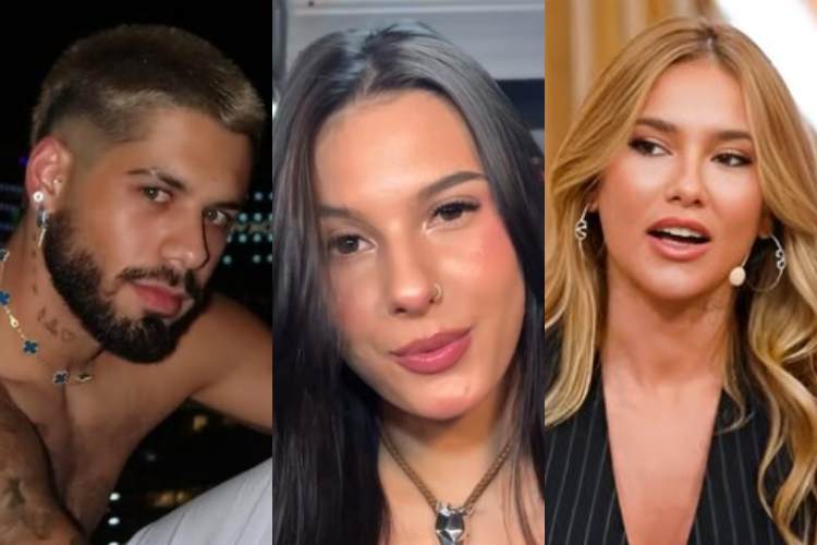 Zé Felipe, Ana Castela e Virgina Fonseca Zé Felipe, Ana Castela e Virgina Fonseca