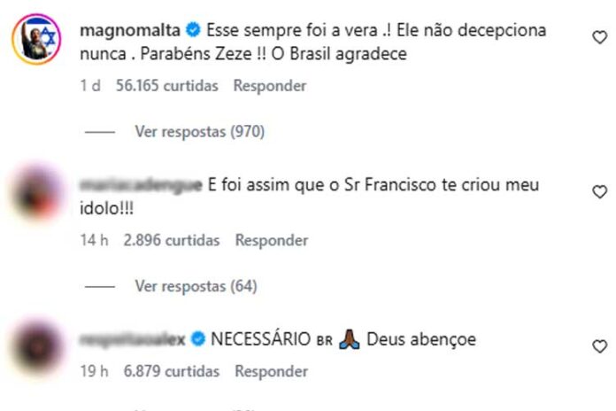 Zezé Comentários