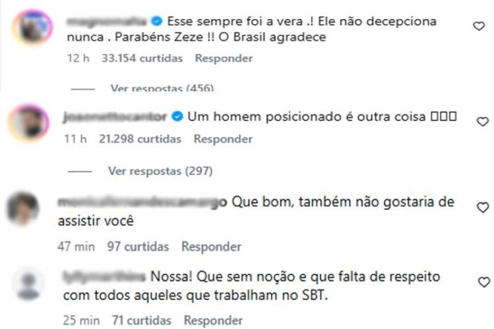 Zezé Comentários