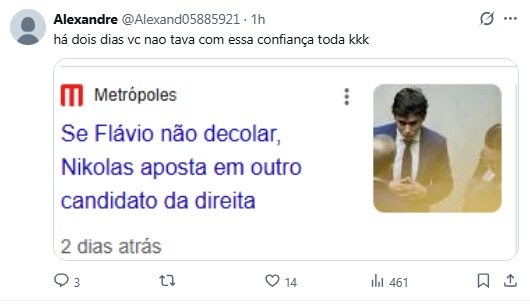 Nikolas Ferreira leva invertida de internautas (Foto: X) Nikolas Ferreira leva invertida de internautas (Foto: X)