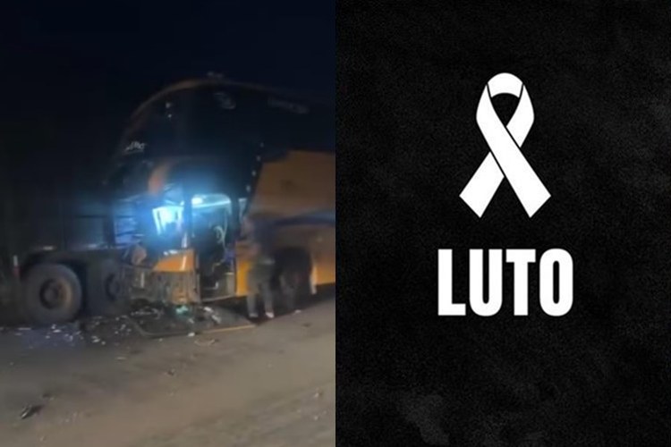 Ônibus com delegação de time de futebol sofre acidente e morte é confirmada