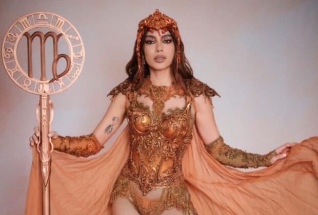 Anitta com look ousado homenageando o signo de Virgem - Reprodu&ccedil;&atilde;o: Instagram