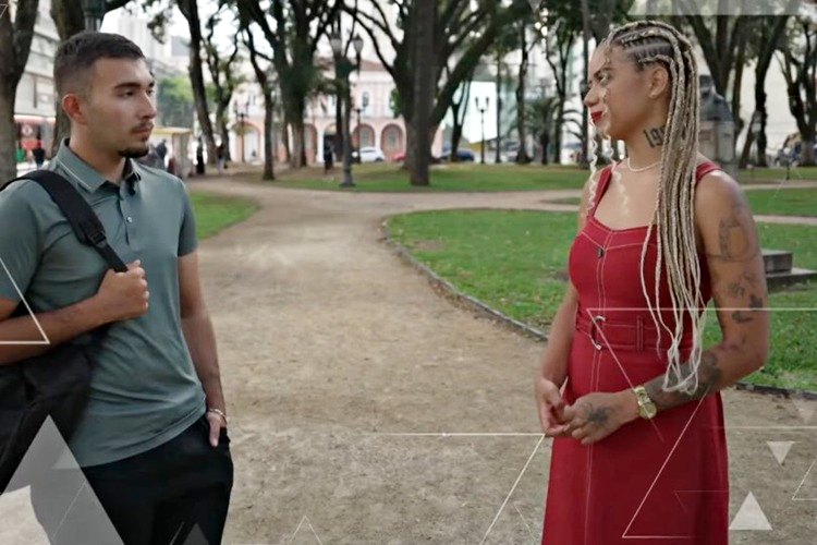 Roberto Farias Tomaz e Thayane Smith, famosos pelo Pico Paraná Roberto Farias Tomaz e Thayane Smith, famosos pelo Pico Paraná (Foto: Reprodução)