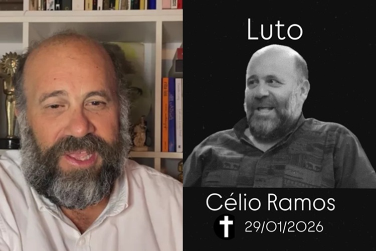 Otávio Müller como Célio Ramos Otávio Müller como Célio Ramos (Foto: Reprodução)