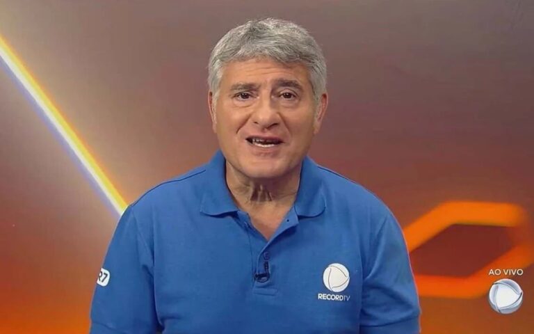 Equipe vive tensão com Cléber Machado nos bastidores do “Esporte Record”, diz colunista