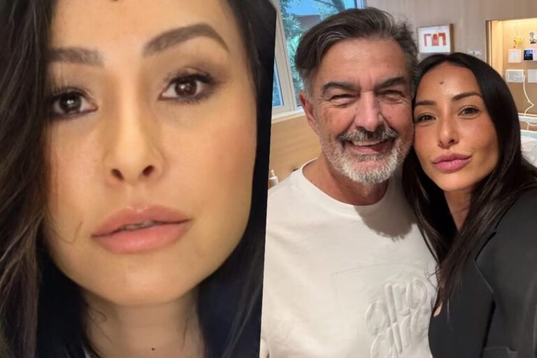 Sabrina Sato atualiza estado de saúde do pai: “A gente ora muito”