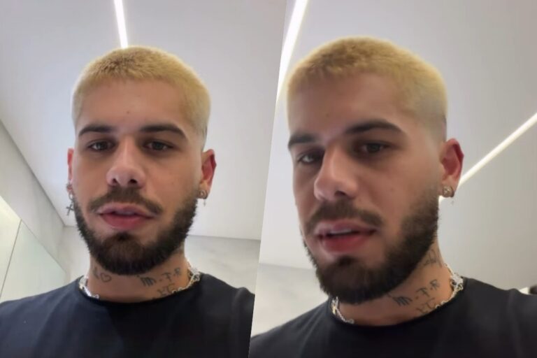 Zé Felipe grava vídeo e dispara: “Quer falar mal, vai falar mal”