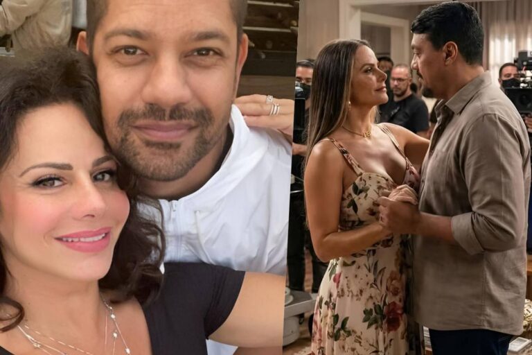 Climão? Viviane Araújo conta como o marido reage às cenas com Belo