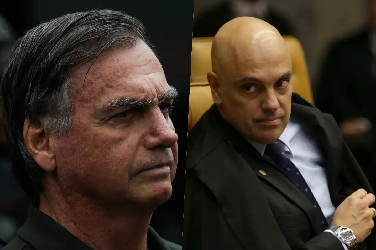 Jair Messias Bolsonaro e Alexandre de Moraes