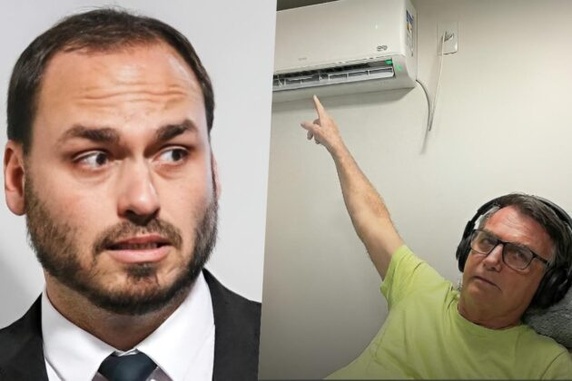 Carlos e Jair Bolsonaro