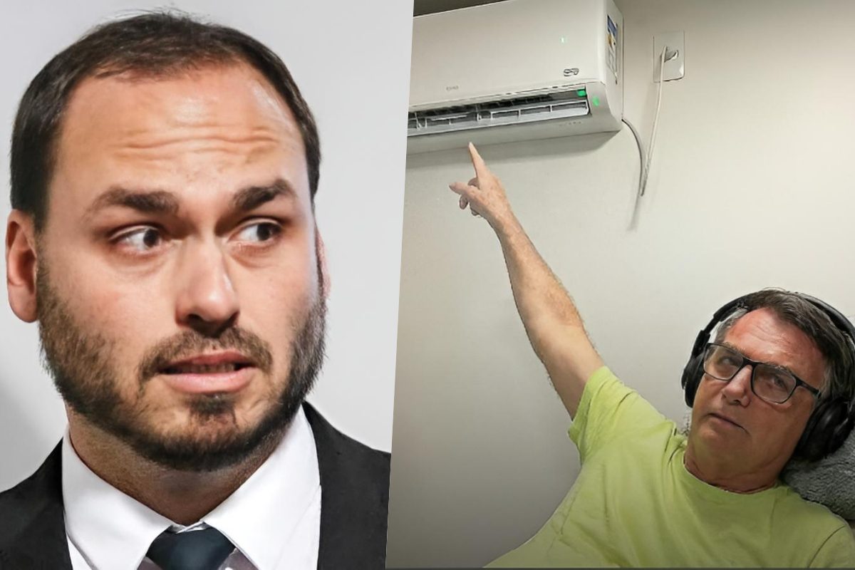 Carlos e Jair Bolsonaro