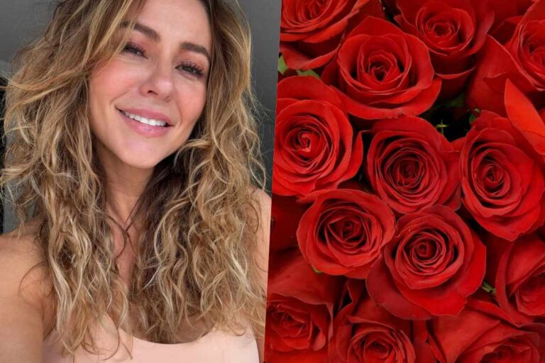 Após término com Diogo, Paolla Oliveira recebe caminhão com rosas