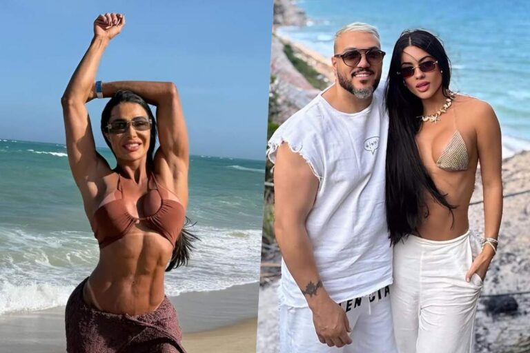 Namorada de Belo reage ao flagra de Gracyanne Barbosa