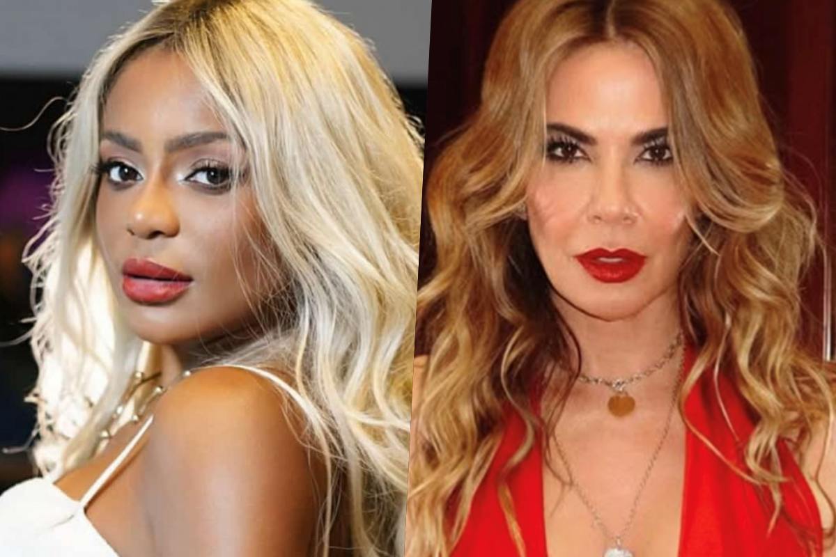 Cariúcha e Luciana Gimenez