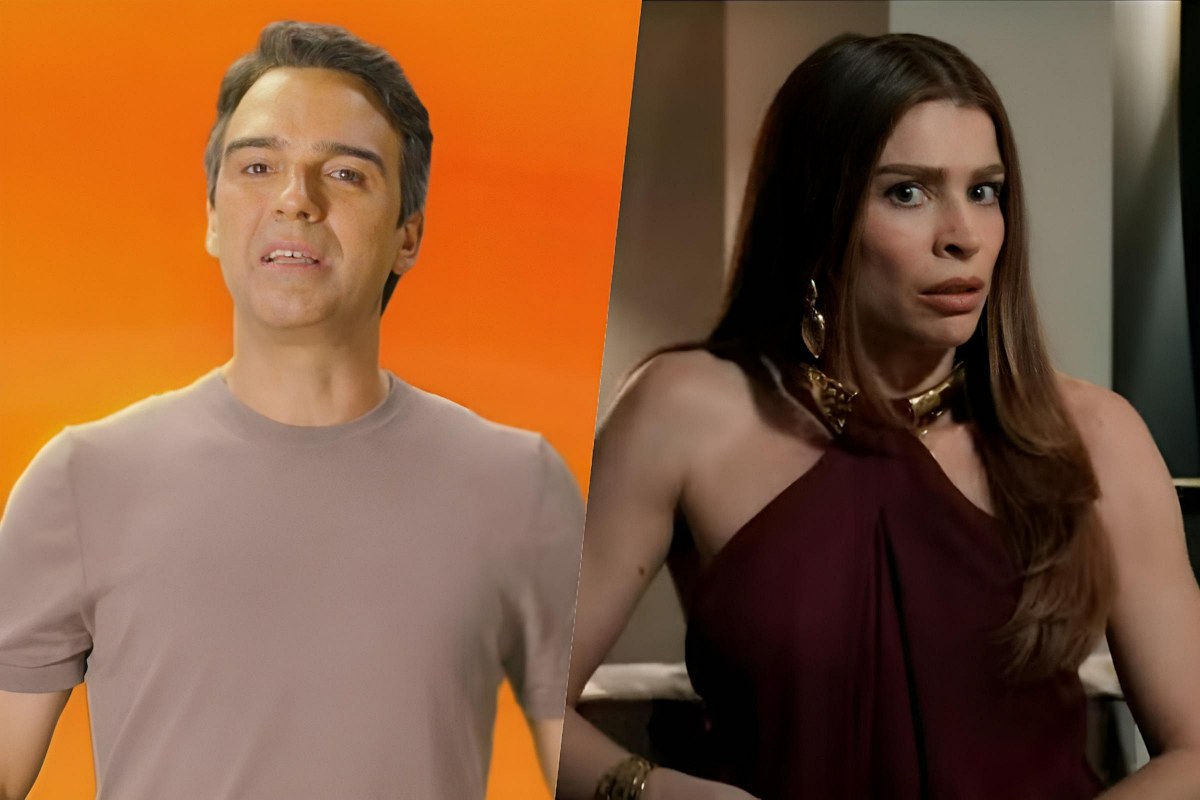 Tadeu Schmidt e Grazi Massafera, a Arminda de "Três Graças"