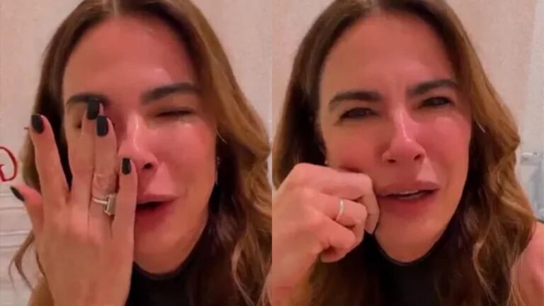 Luciana Gimenez chora após ser demitida da RedeTV: “Eu ia humilde”