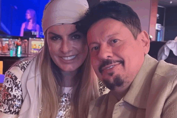 Marcos Araújo e Flávia Teles Marcos Araújo e Flávia Teles (Foto: Reprodução)
