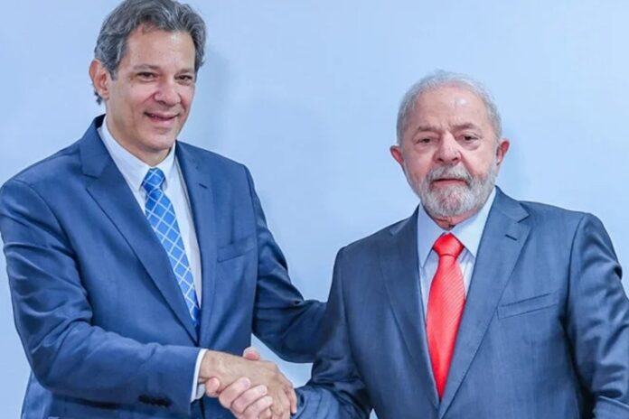 Fernando Haddad e Lula