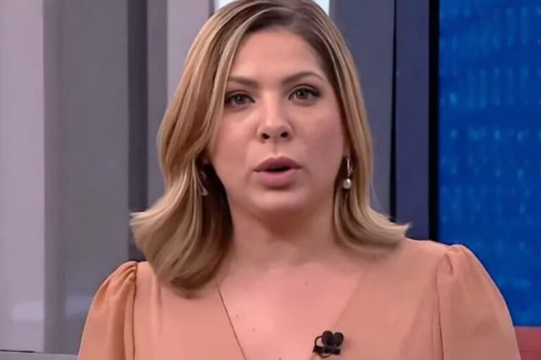 Apresentadora provoca polêmica ao ironizar queda de Bolsonaro