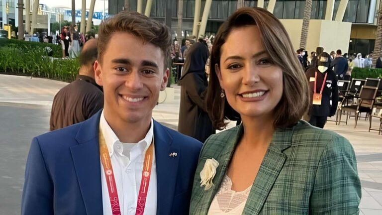 Nikolas agradece Michelle por chamá-lo de “filho 06” de Bolsonaro