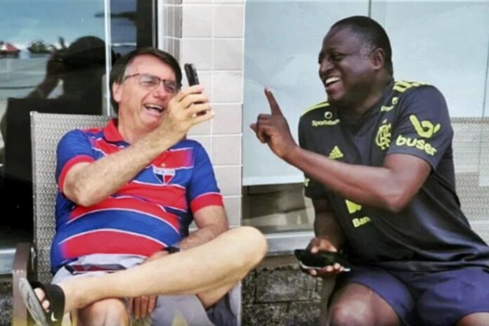 Jair Bolsonaro e Hélio Lopes