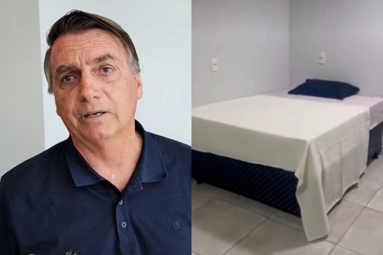 Imagens da cela de Jair Bolsonaro na Papuda são reveladas