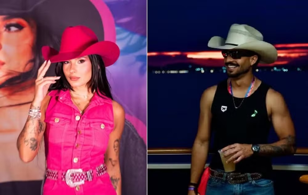 Ana Castela e Jonathan Coelho