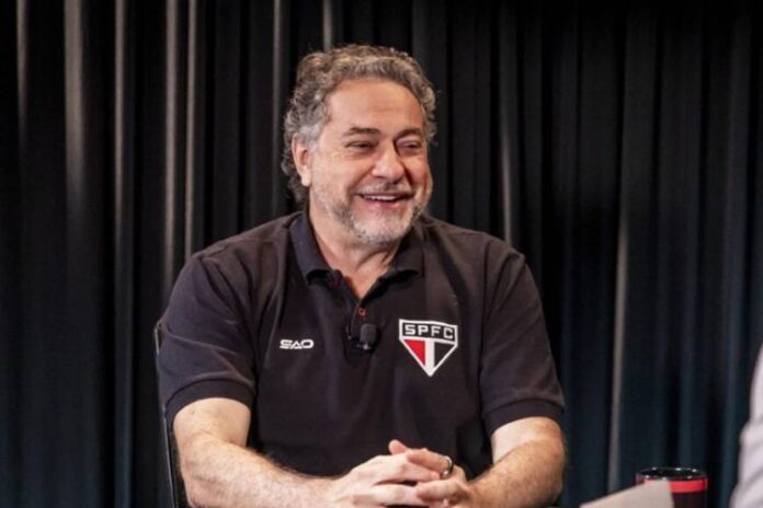 Julio Casares, presidente do São Paulo FC - Foto: Reprodução/YouTube