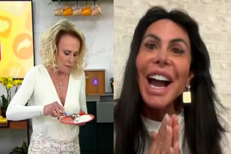 Ana Maria Braga detona sobremesa de Gretchen (Foto: Globo) Ana Maria Braga detona sobremesa de Gretchen (Foto: Globo)