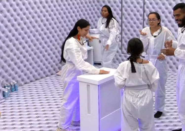 BBB26: Quarto Branco – Livia aperta o botão vermelho em troca de R$ 50 mil