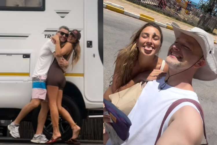 Lucas Lima e Nina Forlin