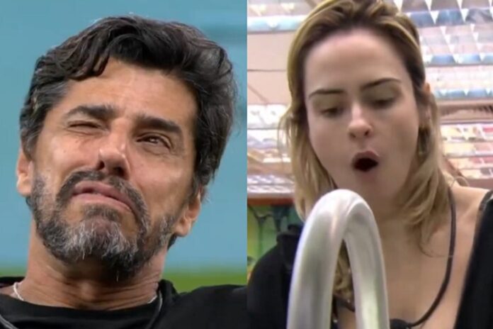 Alberto Cowboy é acusado de tentar expulsão de Ana Paula no BBB 26 (Foto: Globo)