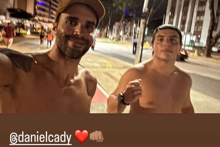 Marcelo Sangalo e Daniel Cady (Fonte: Instagram)
