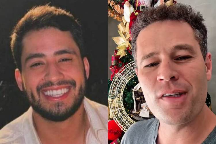 Matheus Vargas encontra o irmão, Pedro Leonardo, e detalhe chama atenção