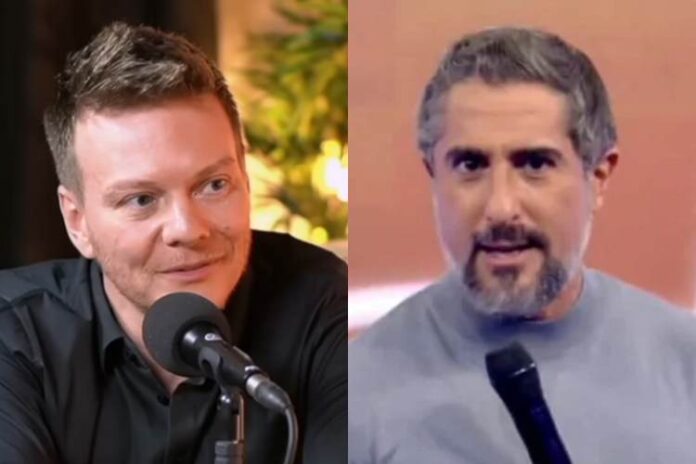 Michel Teló e Marcos Mion