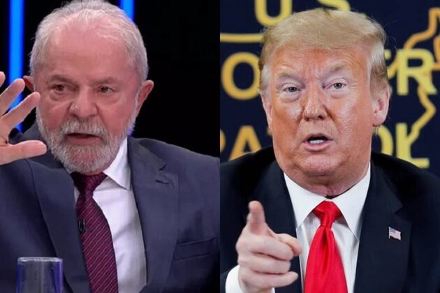 Lula e Trump. (Fotos: Divulga&ccedil;&atilde;o/Globo)