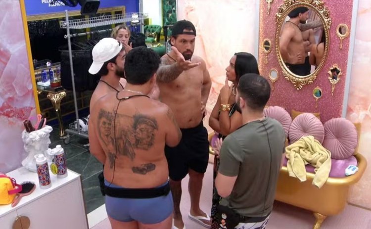 BBB26: Marcelo propõe aliança do grupo Pipoca na 1ª semana: ‘Temos que nos proteger’