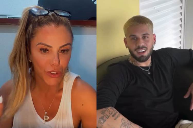 Poliana Rocha reage a atitude inusitada do Zé Felipe e dispara: “Está difícil”