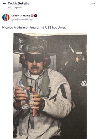 Reprodução: Truth Social Reprodução: Truth Social