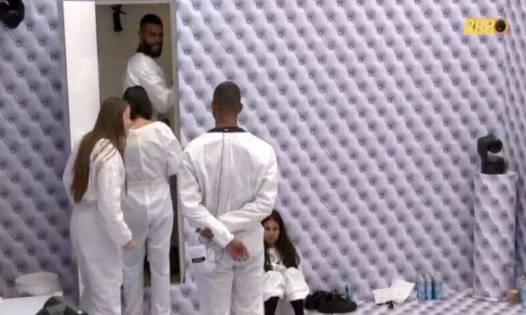 BBB26: Cena nojenta dentro do Quarto Branco deixa todo mundo em choque